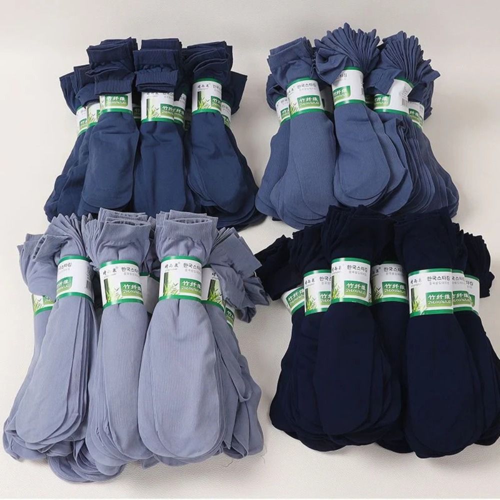 10pairs Men Ice Silk Socks Sum - Silk Sock Bamboo recensione e prezzo