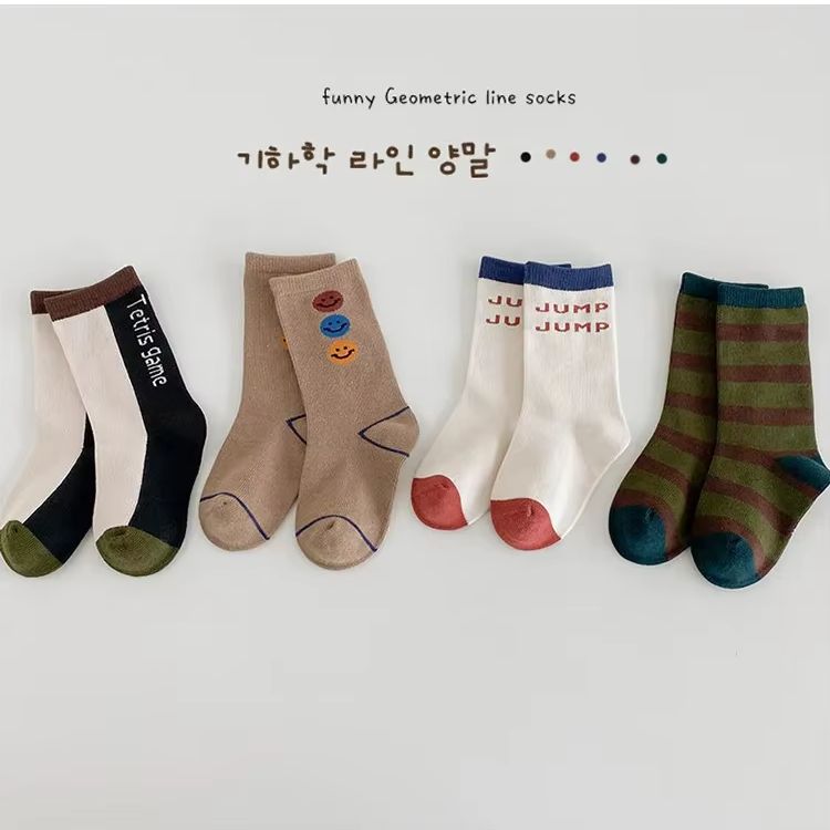 3-12T  Boys Socks Spring Fashi - Cotton Crew Sock Pack recensione e prezzo