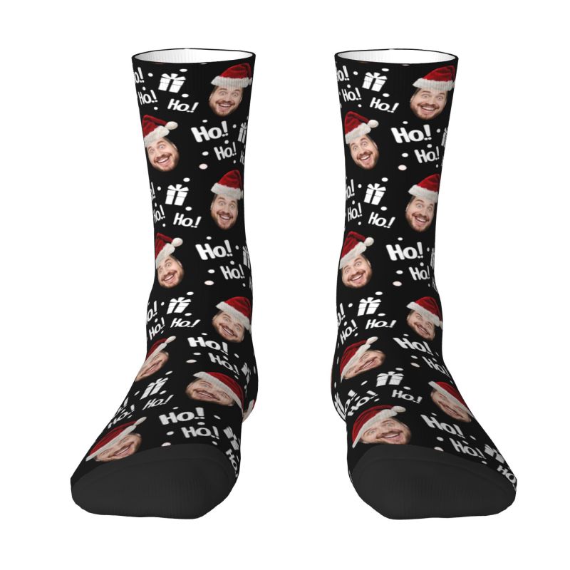 Christmas Face Photo Personali - Dress Sock Men recensione e prezzo