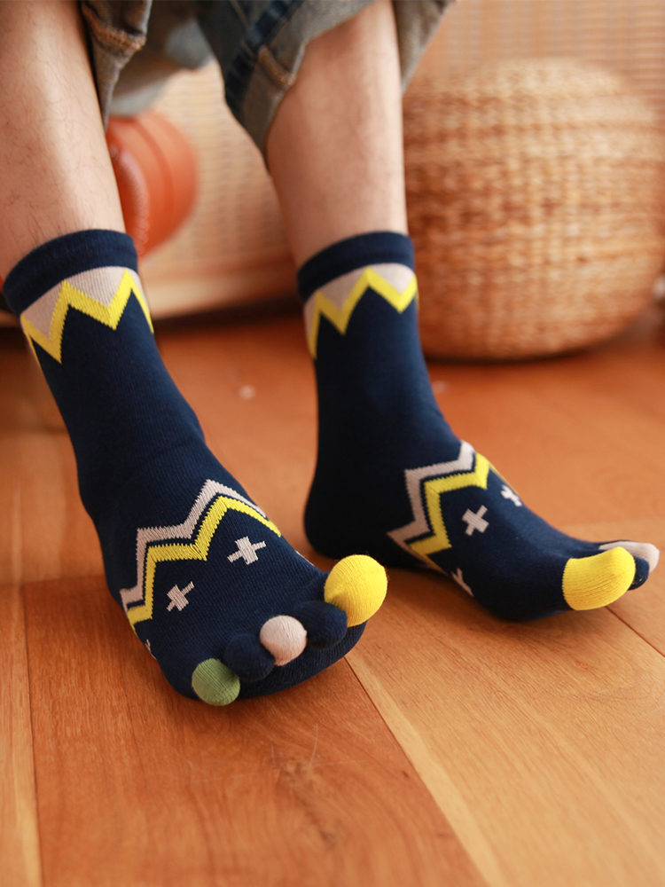 5 Pairs Four-season Pure Cotto - Toe Sock Split recensione e prezzo