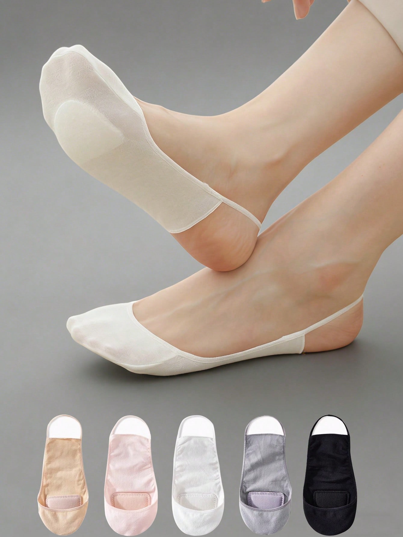 1/5/10Pairs Women Thin Summer  - Invisibility Sock Loafer recensione e prezzo