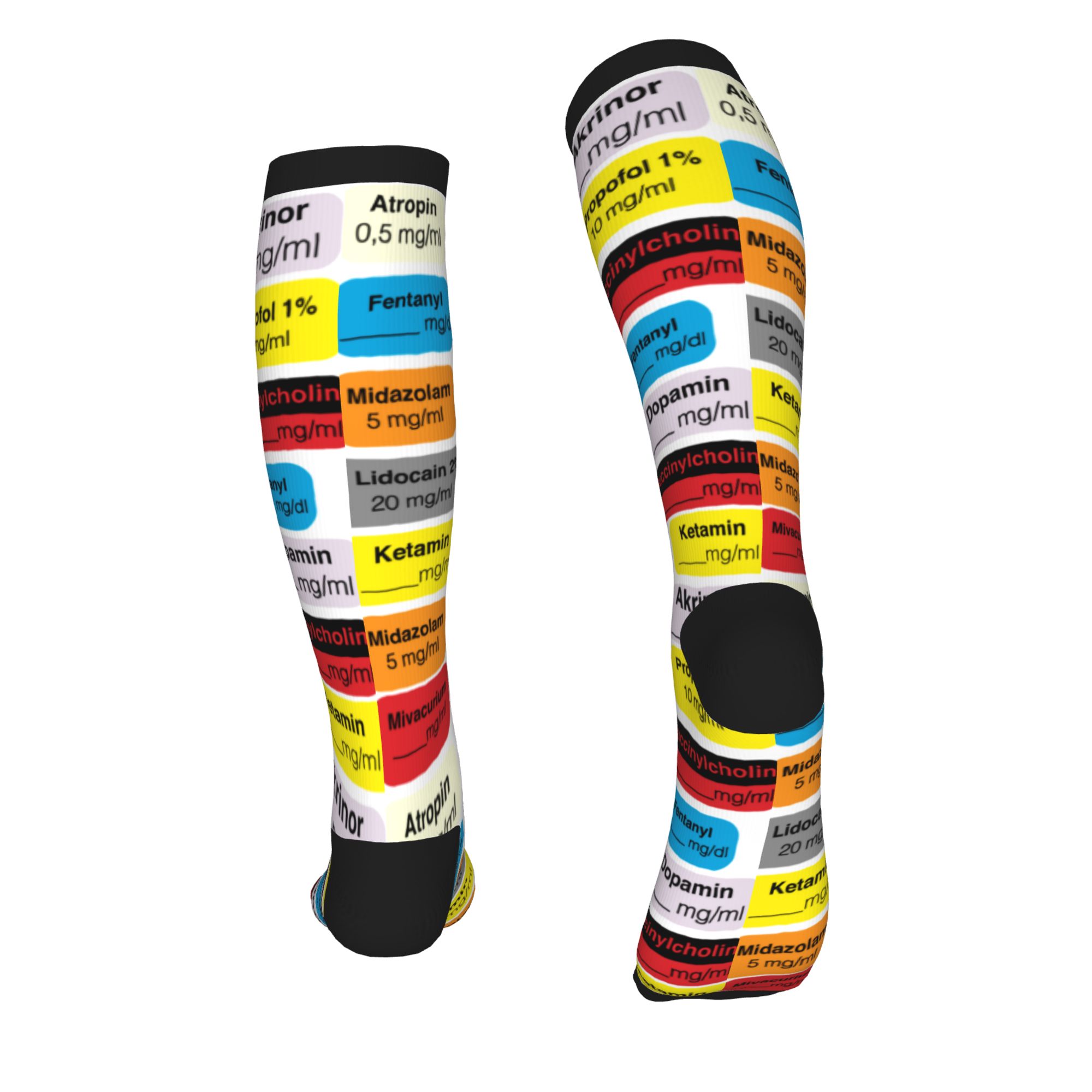 Anesthesia Medication Labels M - Compression Sock Medical recensione e prezzo