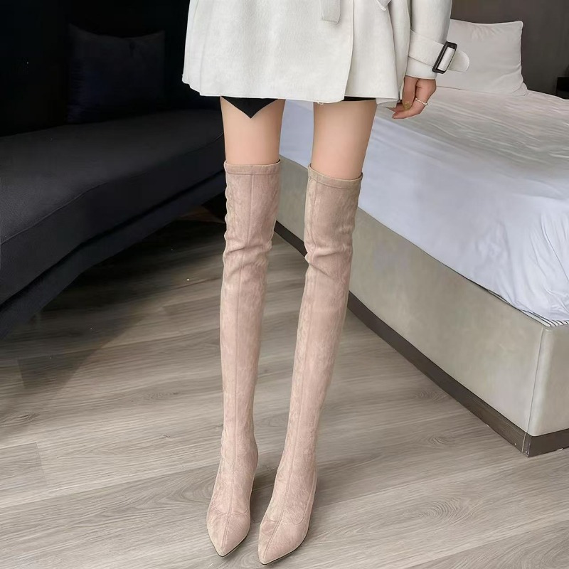Sexy Women's Boots Pointed Toe - Knee High Sock Women recensione e prezzo