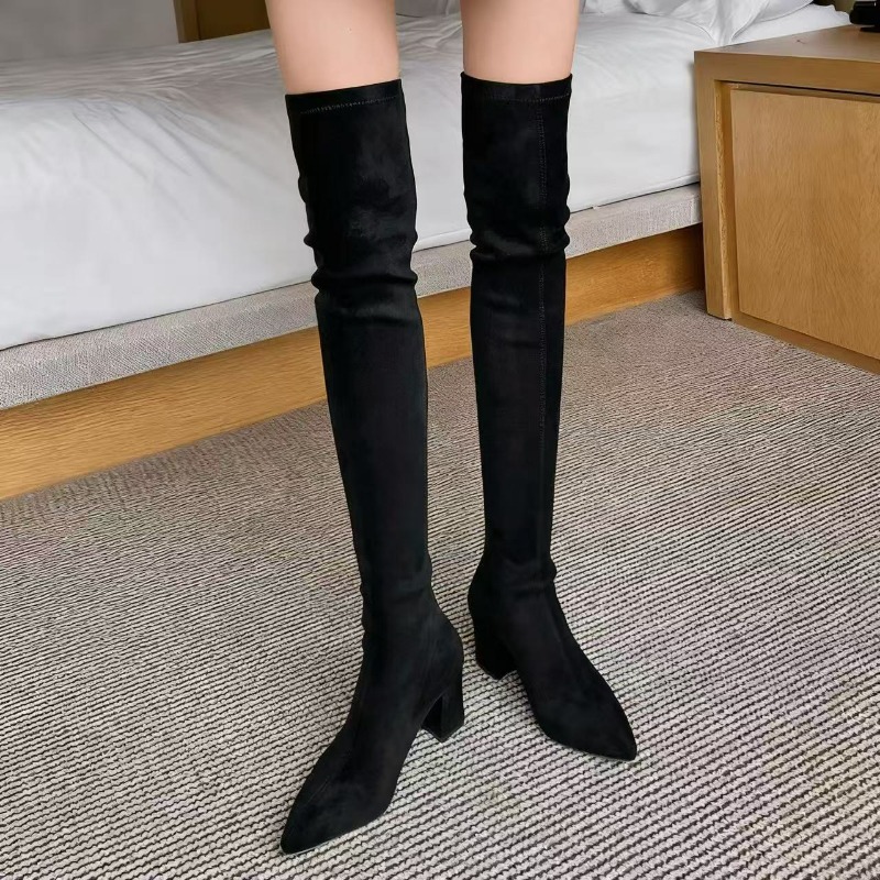 Sexy Women's Boots Pointed Toe - Knee High Sock Women recensione e prezzo