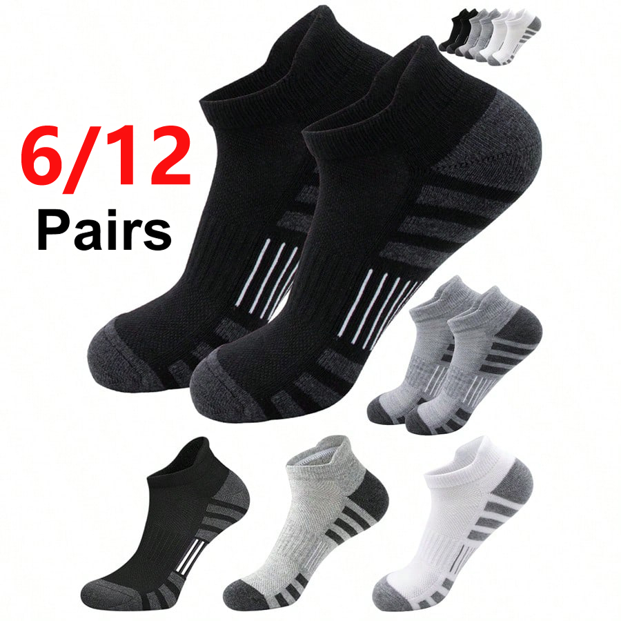 6/24 Pairs Cushioned Breathabl - Athletic Sock Cushion recensione e prezzo