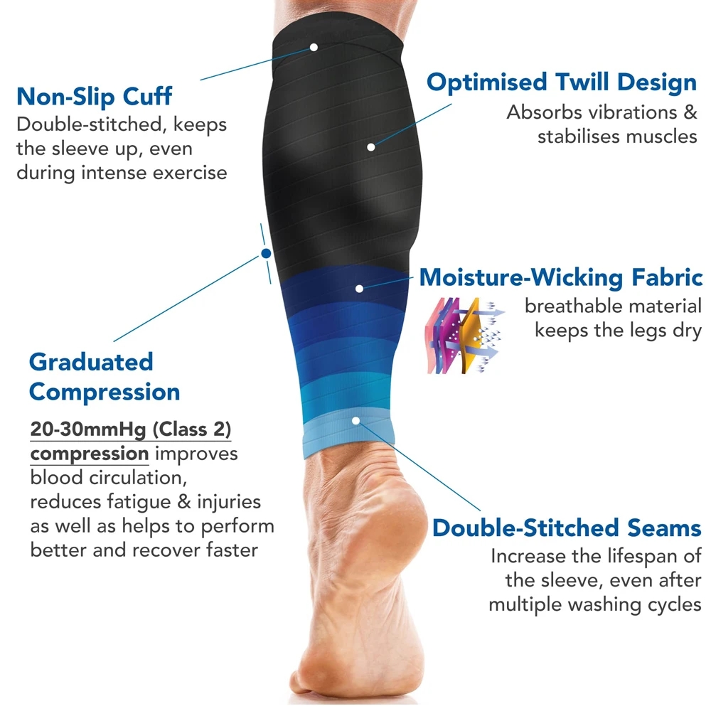 1Pair Calf Compression Sleeve  - Compression Sleeve Calf recensione e prezzo