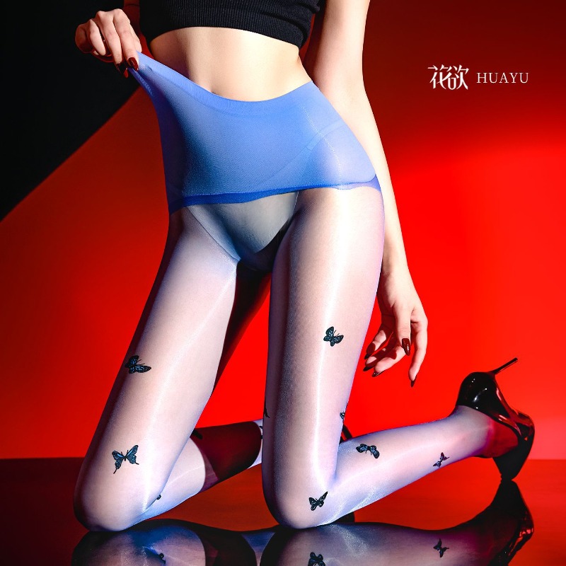 Unisex Butterfly Oil Glossy Pa - Tights Pantyhose Sheer recensione e prezzo