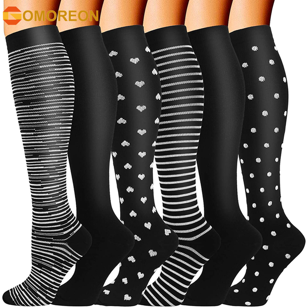 GOMOREON 6Pairs Compression So - Compression Sock Medical recensione e prezzo