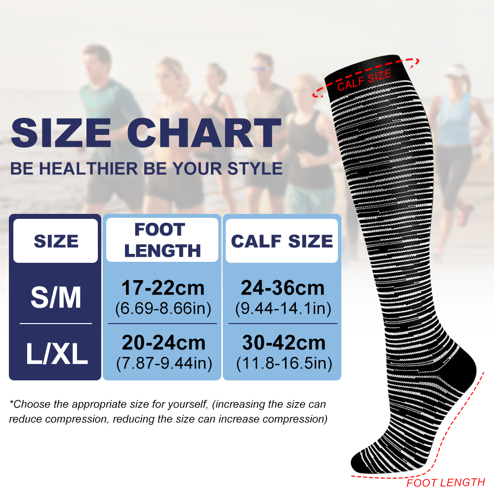 GOMOREON 6Pairs Compression So - Compression Sock Medical recensione e prezzo