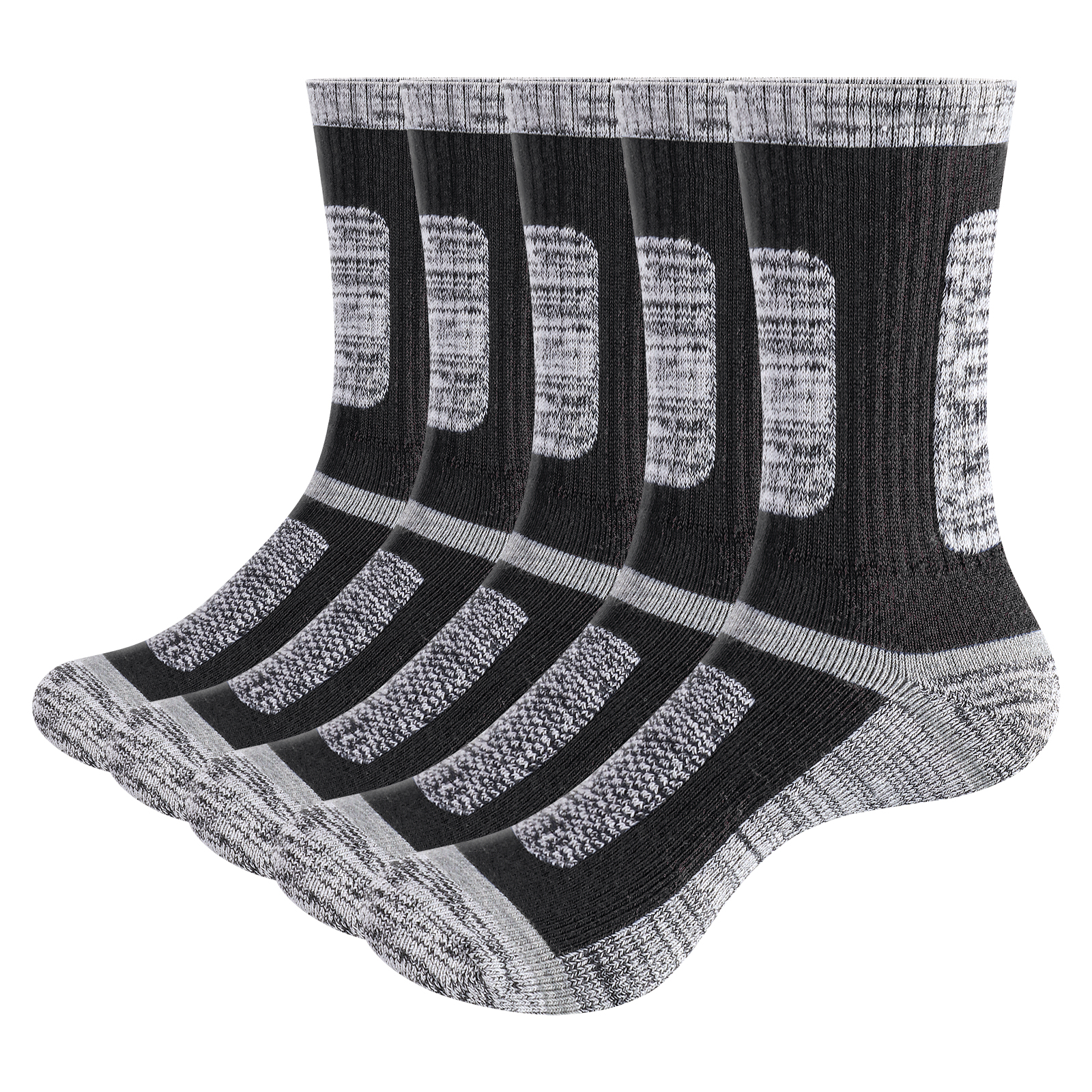 YUEDGE Mens Moisture Wicking C - Cotton Crew Sock Pack recensione e prezzo
