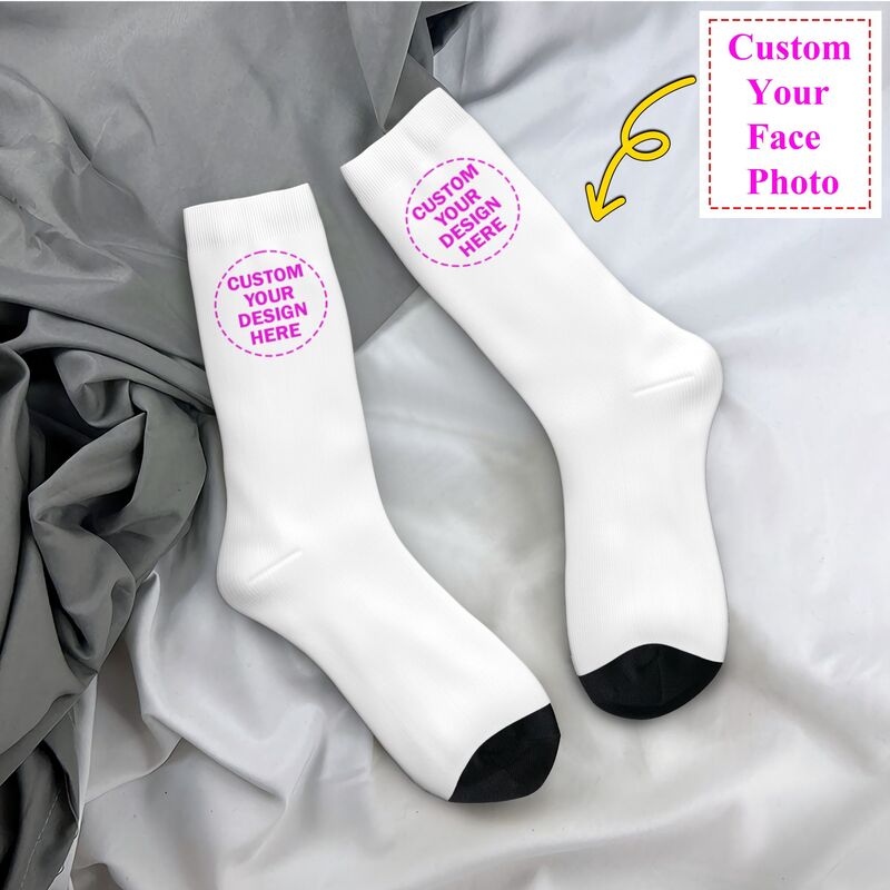 Personalize Custom Photo Logo  - Dress Sock Men recensione e prezzo