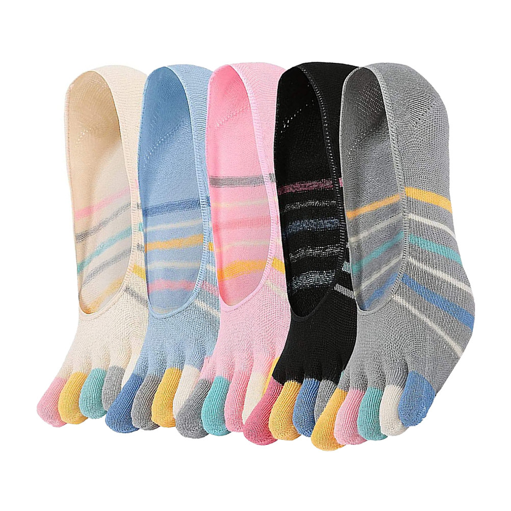 5Pairs Yoga Toe Socks Women Lo - Invisibility Sock Loafer recensione e prezzo