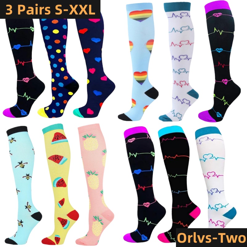 S-XXL 3 Pairs Free Shipping Nu - Compression Sock Medical recensione e prezzo