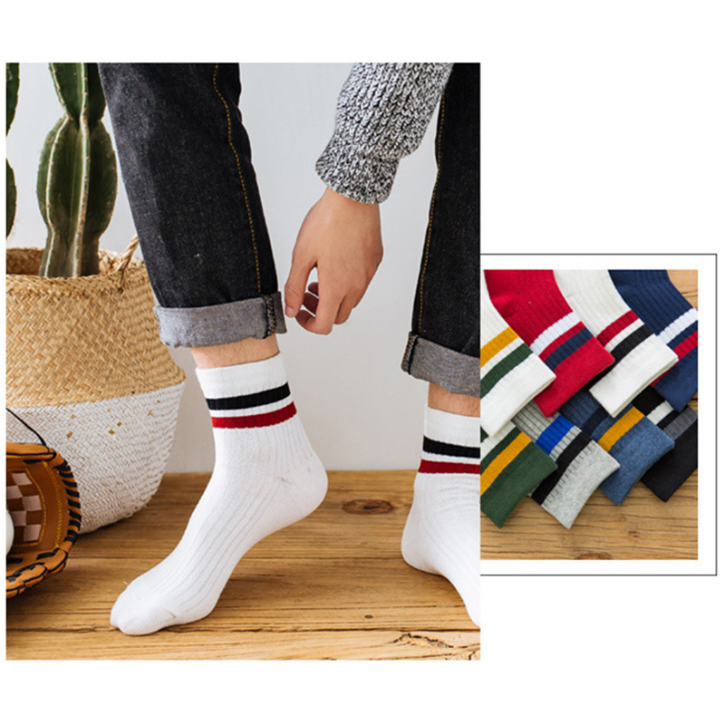 3 Pairs/Pack Cotton Mens Socks - Cotton Crew Sock Pack recensione e prezzo