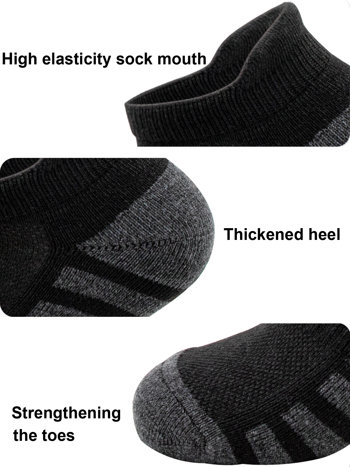 6/12 Pairs Low Cut Ankle Socks - Athletic Sock Cushion recensione e prezzo