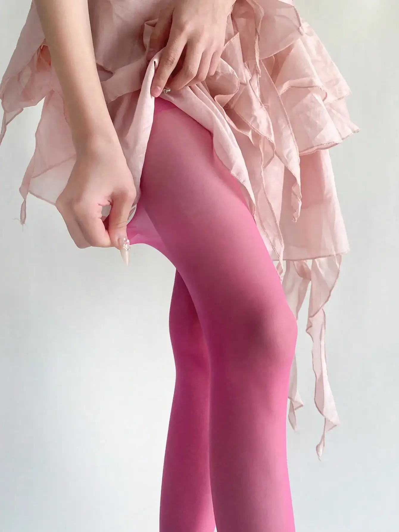 1 Pair Women's Shimmery Aurora - Tights Pantyhose Sheer recensione e prezzo