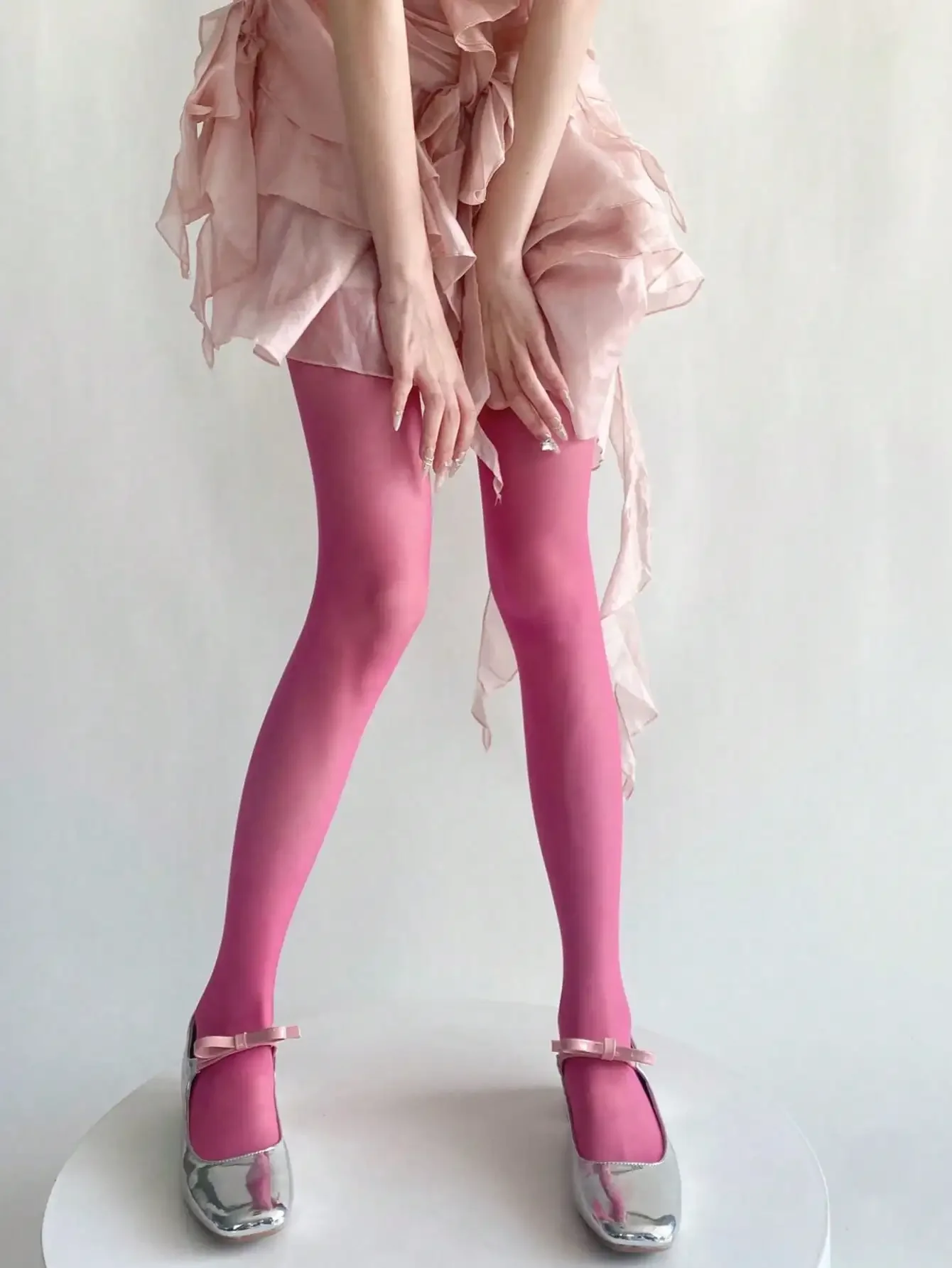 1 Pair Women's Shimmery Aurora - Tights Pantyhose Sheer recensione e prezzo