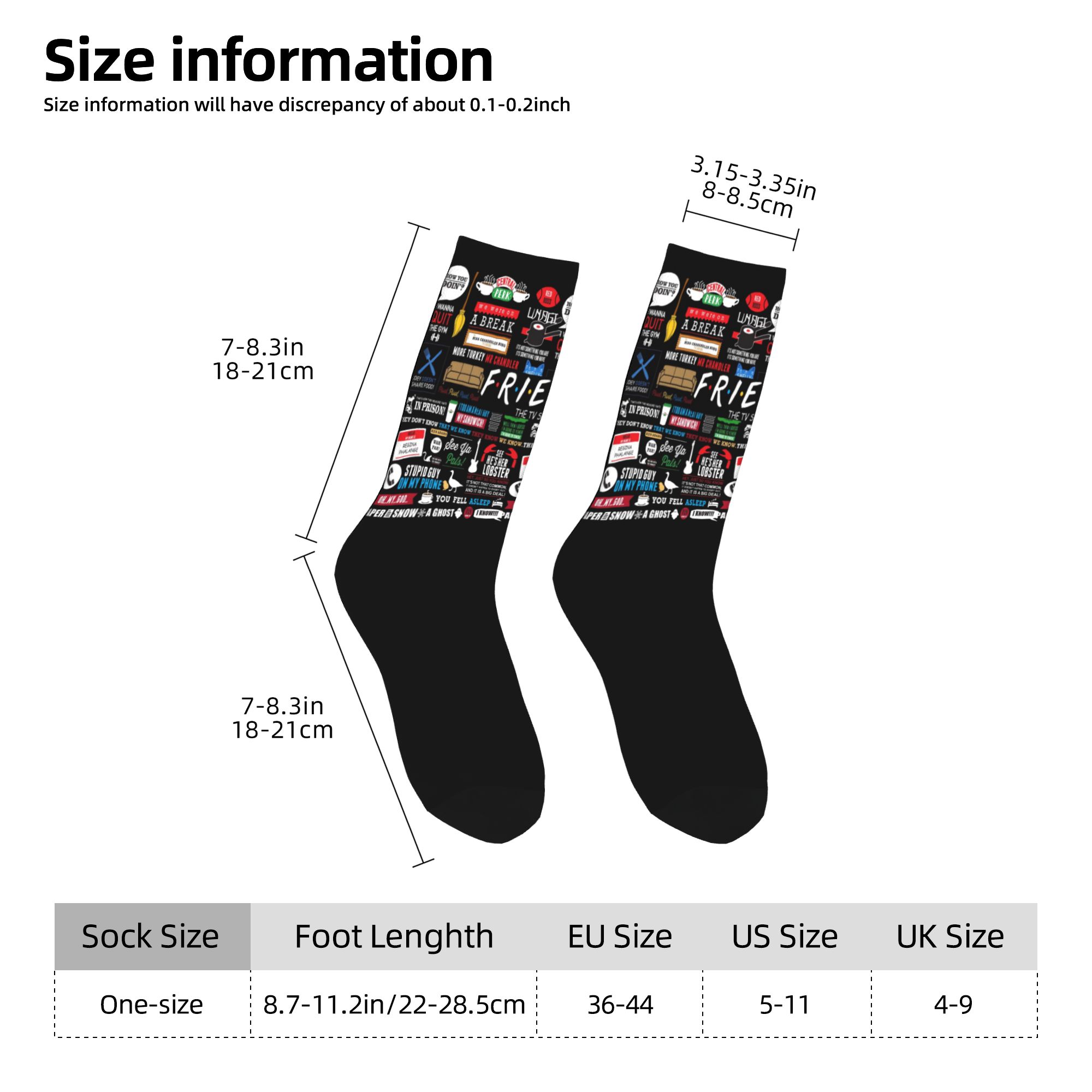 Custom Cute Funny TV Show Frie - No Show Sock Women recensione e prezzo