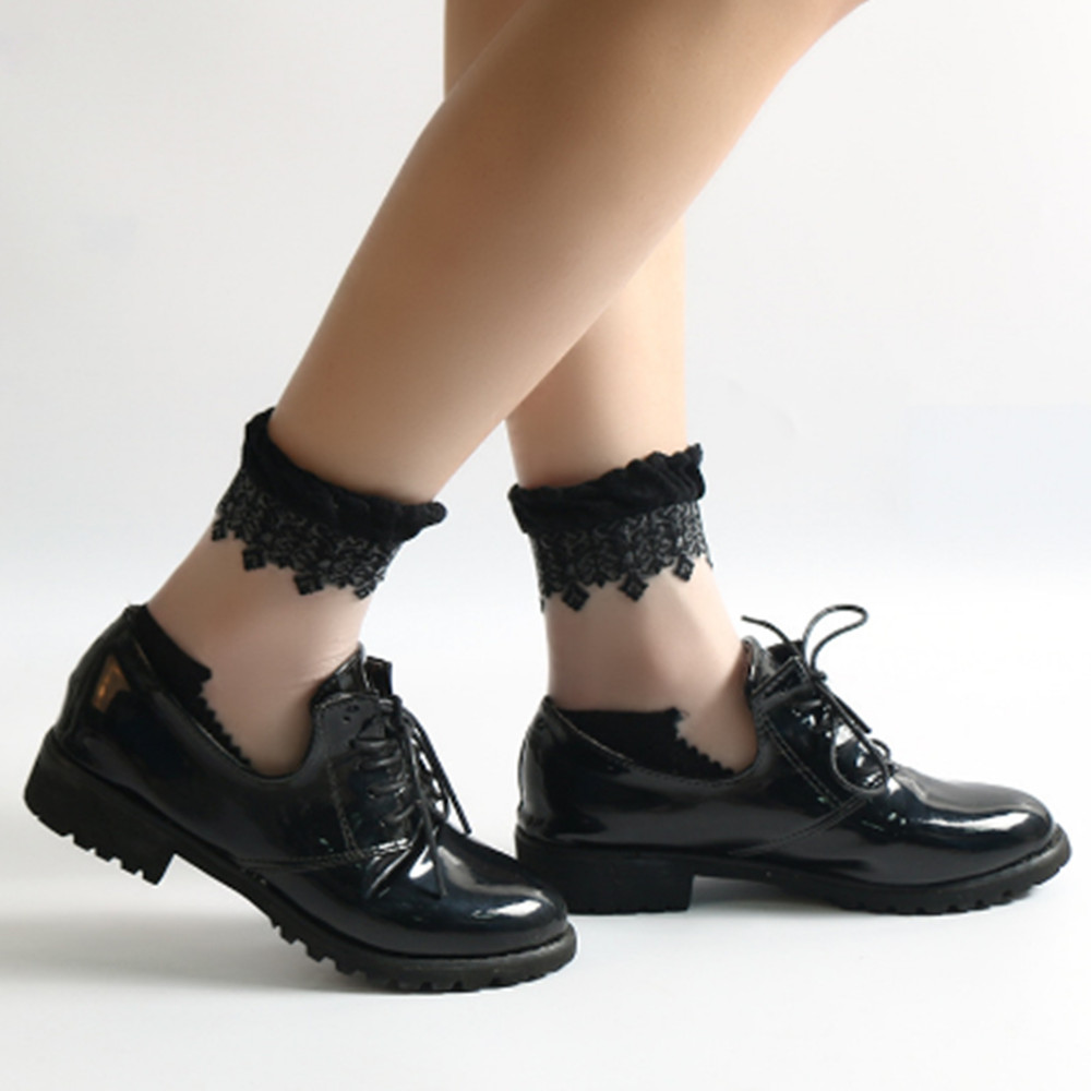 Woman Lace short sock thin soc - Invisibility Sock Loafer recensione e prezzo