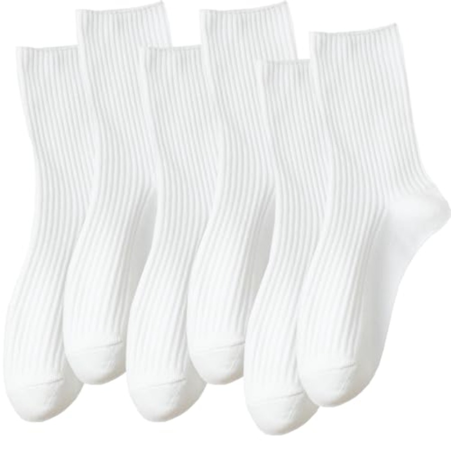 DOKUTOKU Womens Crew Socks Siz - Cotton Crew Sock Pack recensione e prezzo