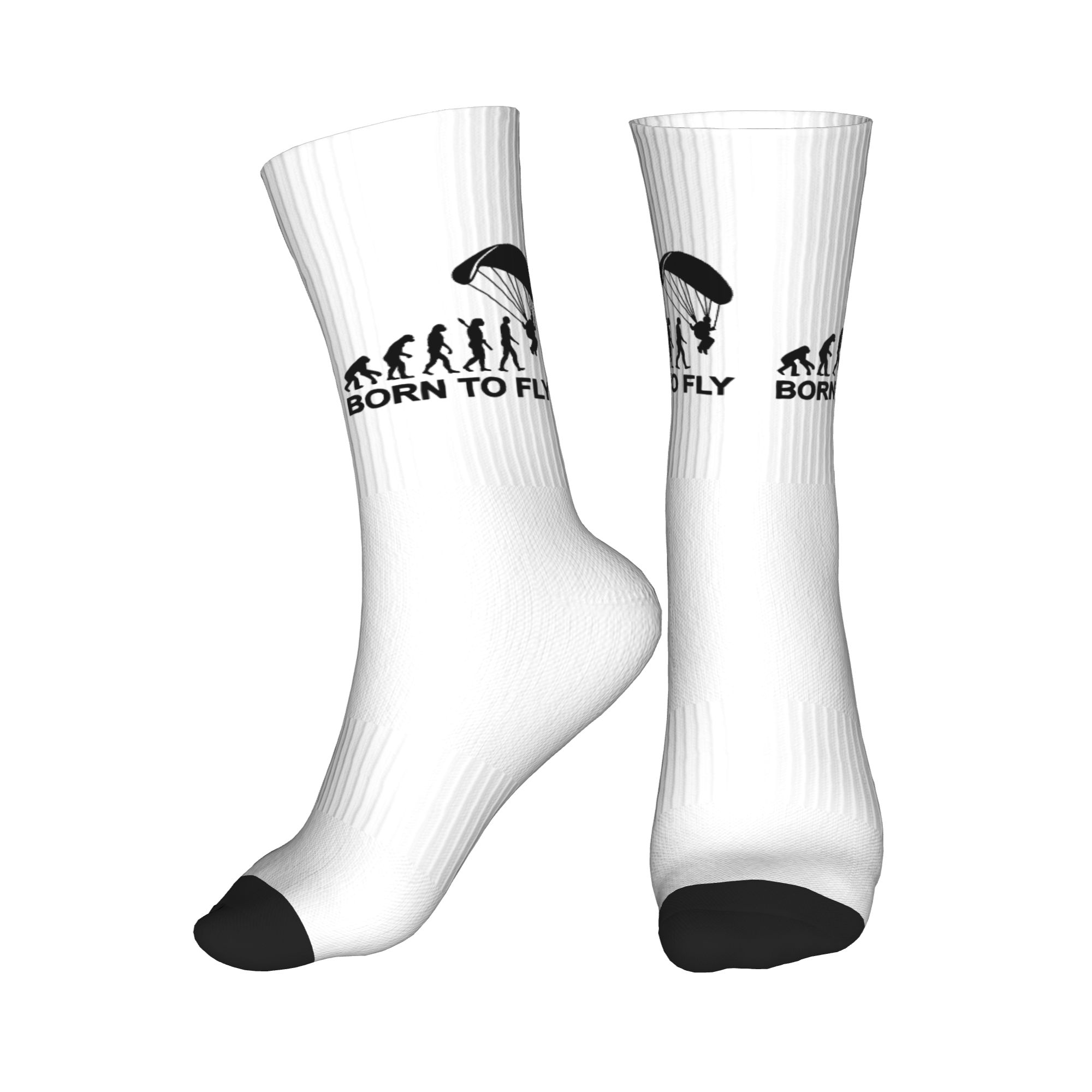 Funny Mens Evolution Skydiving - Dress Sock Men recensione e prezzo