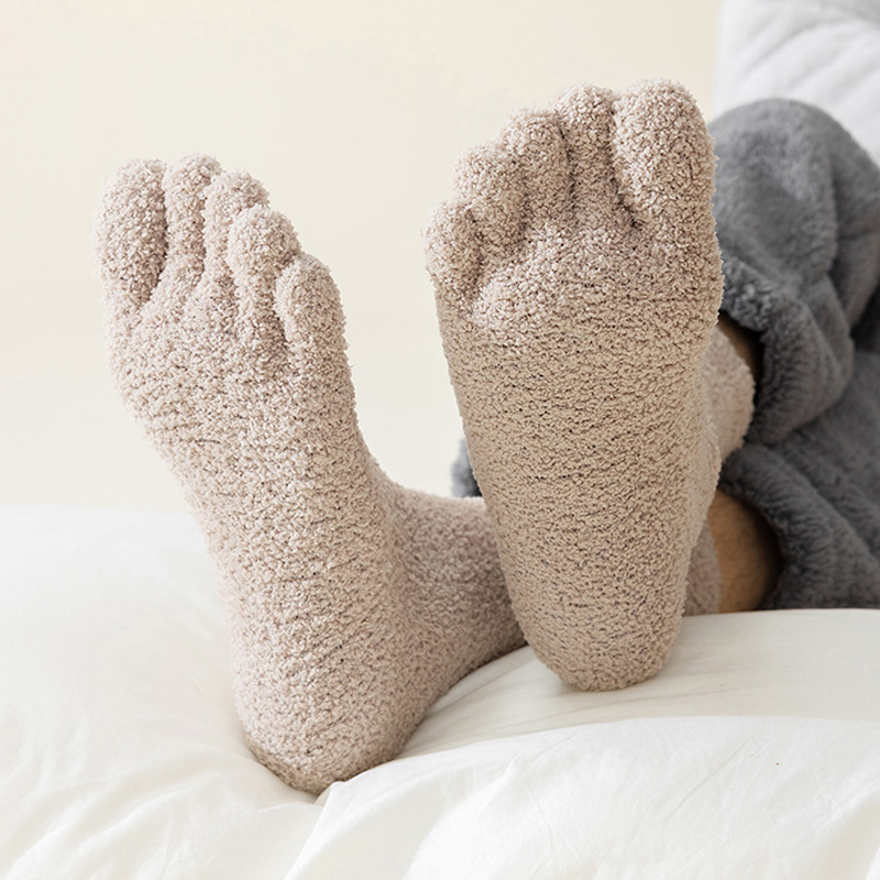 1/5 Pairs Mans Thermal Toe Soc - Thermal Sock Winter recensione e prezzo